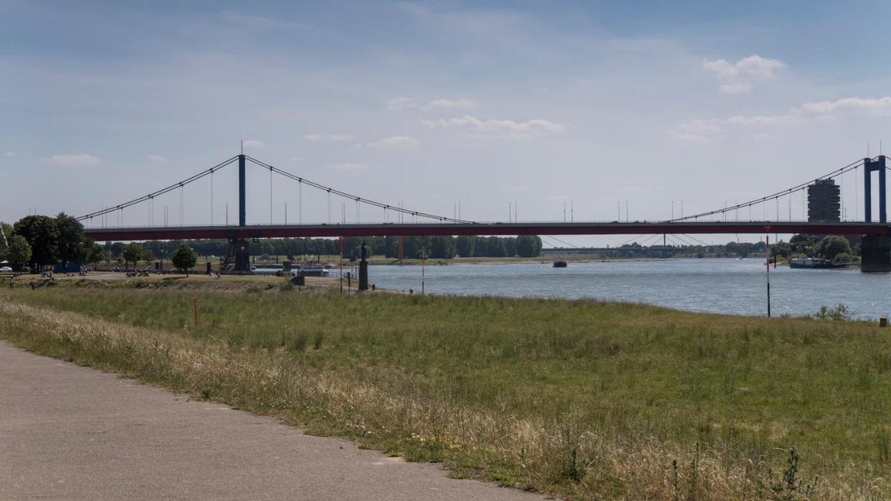 Appartment Rheinaue Duisburg Bagian luar foto