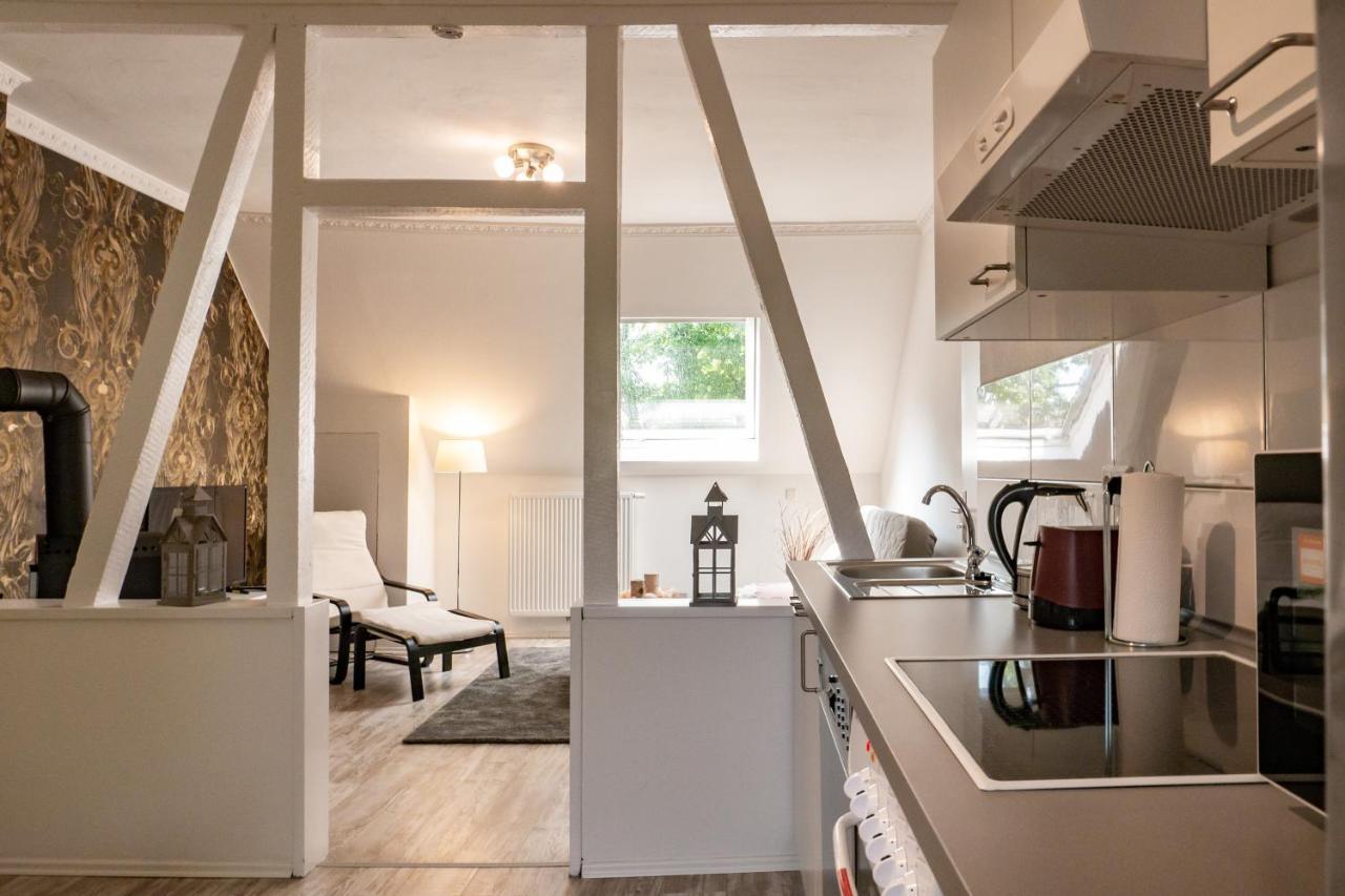 Appartment Rheinaue Duisburg Bagian luar foto